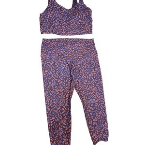 Light Support PowerSoft Longline Sports Bra & Leggings  xl petite